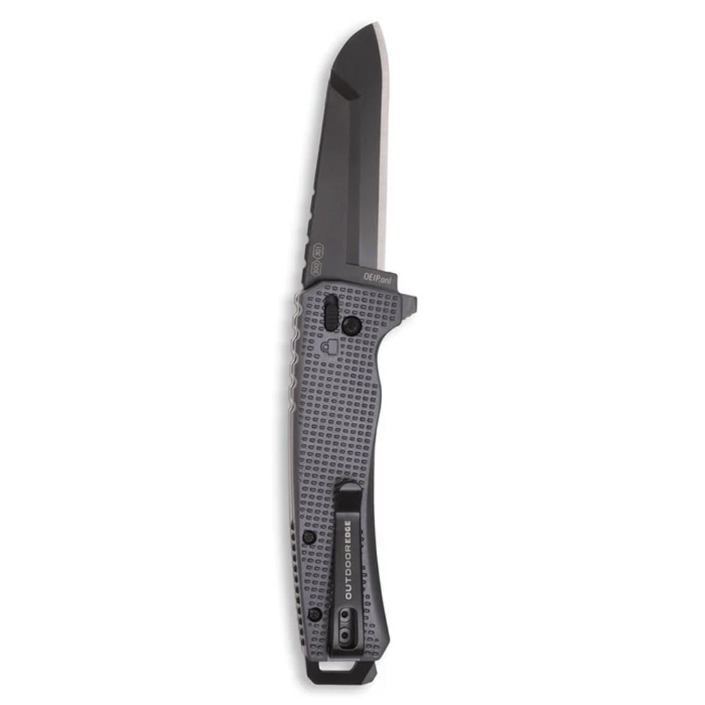 Outdoor Edge Razor XD3 Replaceable Blade Folding Knife 3" Blades Charcoal Picture of Outdoor Edge Outdoor Edge Razor VD3 3.0'' Folding Knife Charcoal Anodized Alum.