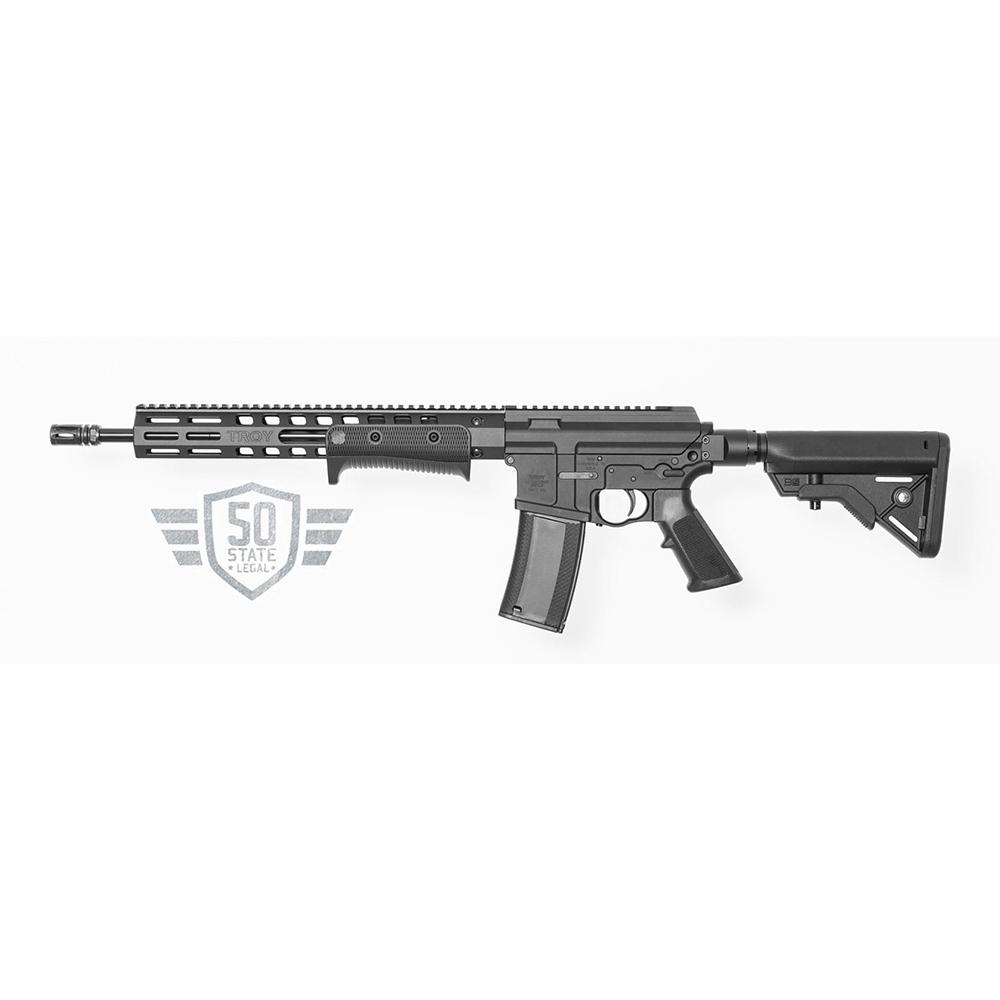 Troy Industries Sporting Pump AR Rifle .223 Rem 10rd Magazine 16" Barrel Troy Stock Optic Ready Picture of Troy Industries Troy Industries 16" Sporting Pump AR 223 Std Trigger Troy Stock Optic Ready