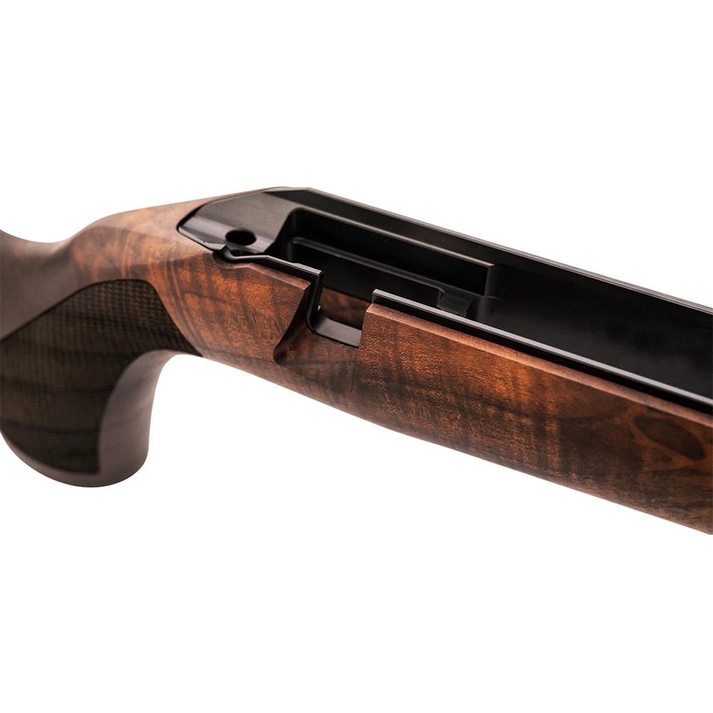 WOOX Elegant Hybrid Precision Rifle Stock Remington 700 LA High Grade Walnut Picture of Woox WOOX HYBRID Precision Stock Integrated Mini Chassis HGW Remington 700 LA