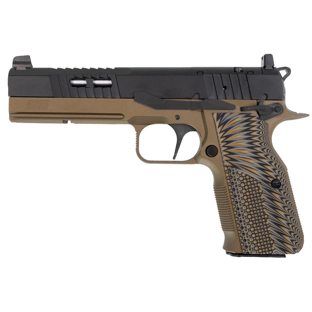 SDS Imports Inglis 2035 Handgun 9mm Luger 15rd Magazines(2) 4.7" Barrel Bronze & Black Cerakote Picture of SDS Arms Inglis 2035 9mm 2-15rd Mag Cerakote Bronze & Black