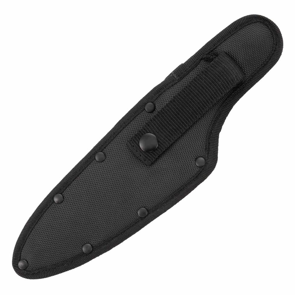 SOG Knives Terragrip Camp Knife 6-7/10" Drop Point Blade Black Green Picture of Sog Specialty Knives Inc. SOG TERRAGRIP CAMP KNIFE / HQ EDITION / 6.7'' BLADE