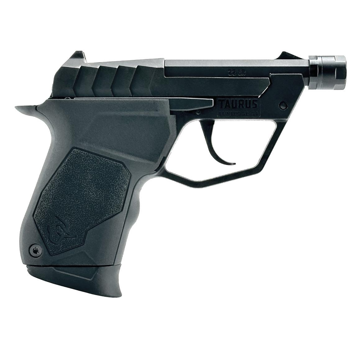 Taurus 22 TUC Handgun .22 LR 9rd Magazine 3.1" Threaded Barrel Black