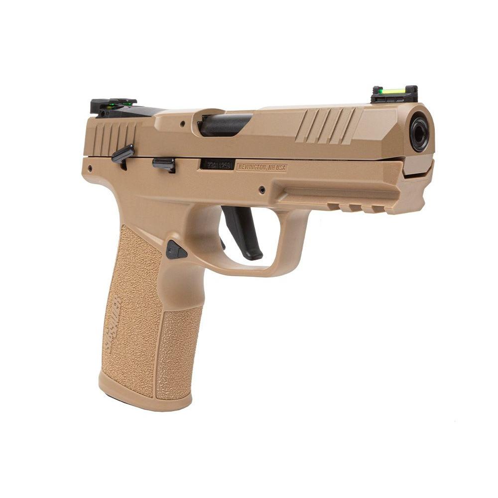 Sig Sauer P322 Coyote Handgun .22 LR 20rd Magazines(2) 4" Barrel Fiber Optic Sights Optic Ready Picture of Sig Sauer SIG P322 22LR 4IN COYOTE ADJ FIBER OPTIC SIGHTS (2)20RD OPTIC READY