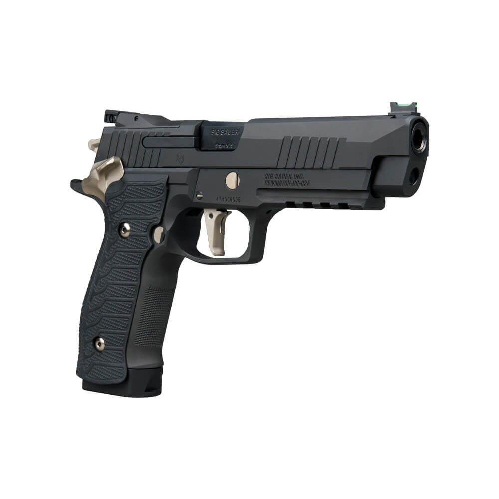 Sig Sauer P226 X-Five Nightmare Black Handgun 9mm Luger 20rd Magazines(3) 5" Barrel G10 Grips Sig Loc Pro Picture of Sig Sauer SIG P226 9MM 5IN X-FIVE NIGHTMARE BLK SAO G10 (3)20RD CUSTOM WORKS