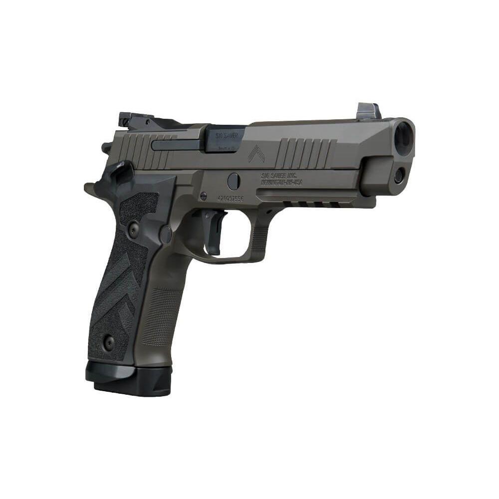 Sig Sauer P226 X-Five Legion SAO Handgun 9mm Luger 10rd Magazines(3) 4.4" Barrel Suppressor High Sights TXG Grip Comp Slide Picture of Sig Sauer SIG P226 9MM 4.4IN LEGION SAO AS TXG GRIP (3)10RD COMP