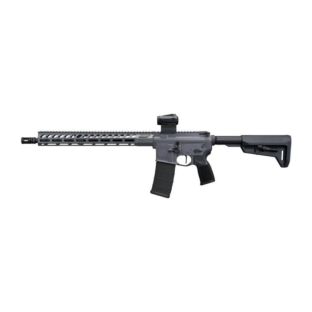 Sig Sauer  M400 Forge Concrete Gray Rifle 5.56 NATO 30rd Magazine 16" Barrel ROMEO-MSR GEN II Adjustable Stock M-LOK Handguard Picture of Sig Sauer SIG M400 5.56NATO 16IN BBL ELT CON ROMEO-MSRGEN II TEL STK MLOK HG 30RD