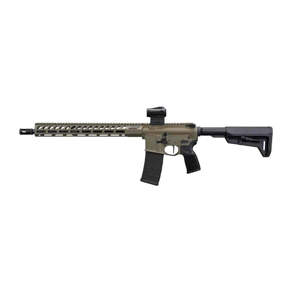 Sig Sauer  M400 Forge Moos Green Rifle 5.56 NATO 30rd Magazine 16" Barrel ROMEO-MSR GEN II Adjustable Stock M-LOK Handguard Picture of Sig Sauer SIG M400 5.56NATO 16IN BBL FRGE MOSSGRN ROMEO-MSRGEN II TELSTK MLOK HG 30RD