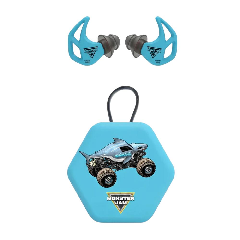 Axil Monster Jam X20 Ear Plugs 17dB or 19dB Megalodon Blue Picture of AXIL Axil Monster Jam X20 - Megalodon Earplugs