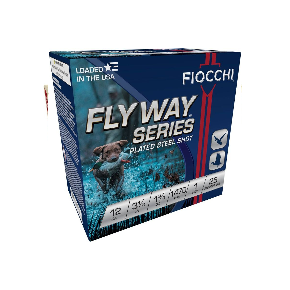 FIOCCHI Flyway Series Shotshells 12ga 3" 1-1/8OZ 1500 fps #1 25/ct