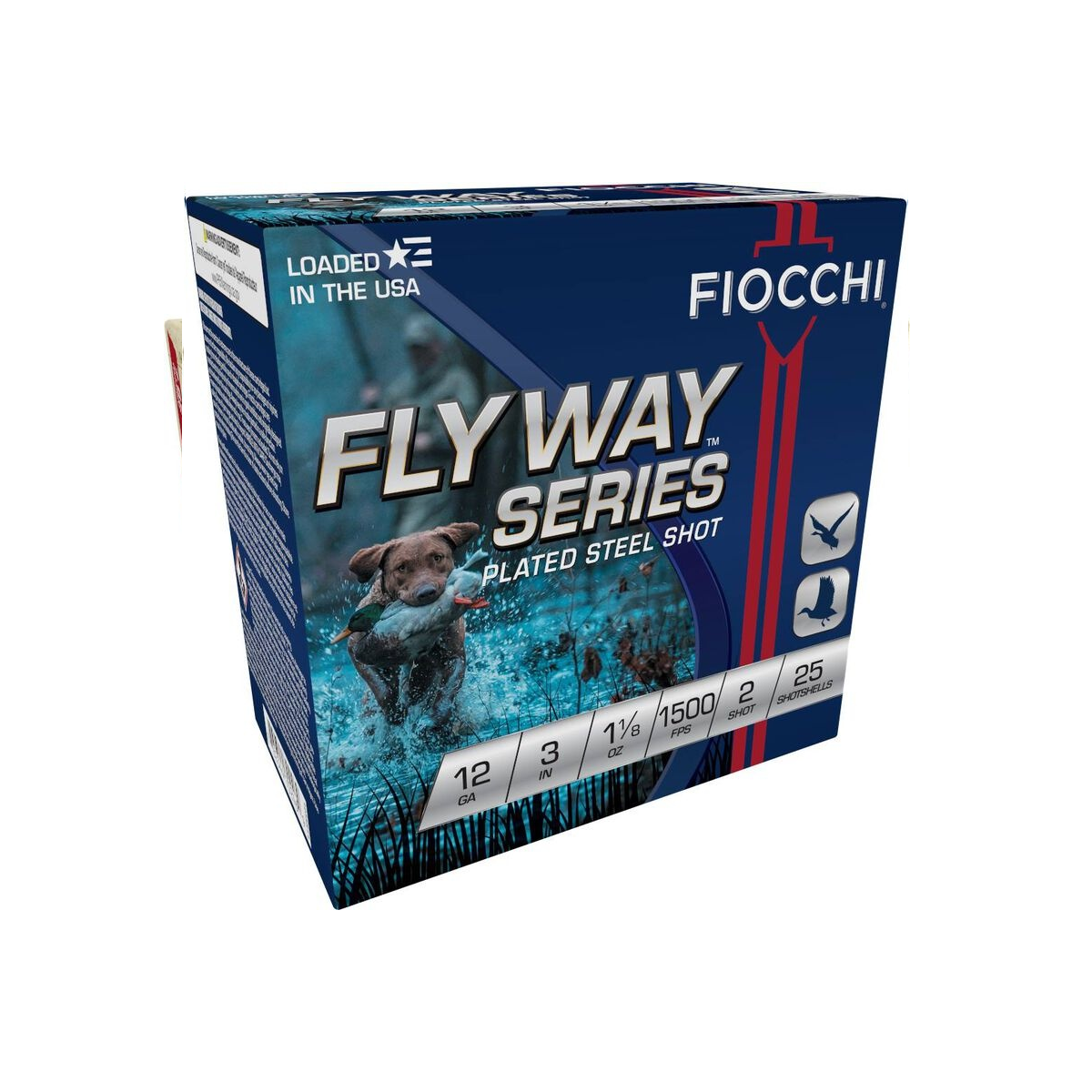 FIOCCHI Flyway Series Shotshells 12ga 3" 1-1/8oz 1500 fps #3 25/ct