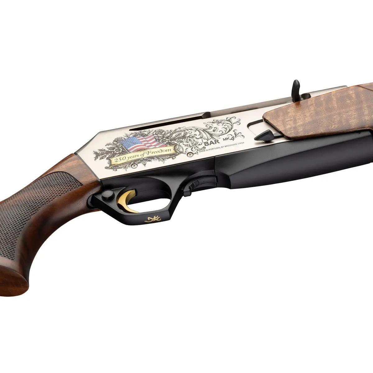 Browning BAR MK 4 Medallion Auto Loading Americana Rifle .243 Win 4rd Capacity 22" Barrel Walnut Stock Picture of Browning Firearms Brwng BAR MK4 MED AMERICANA 243Win 22in 4rd