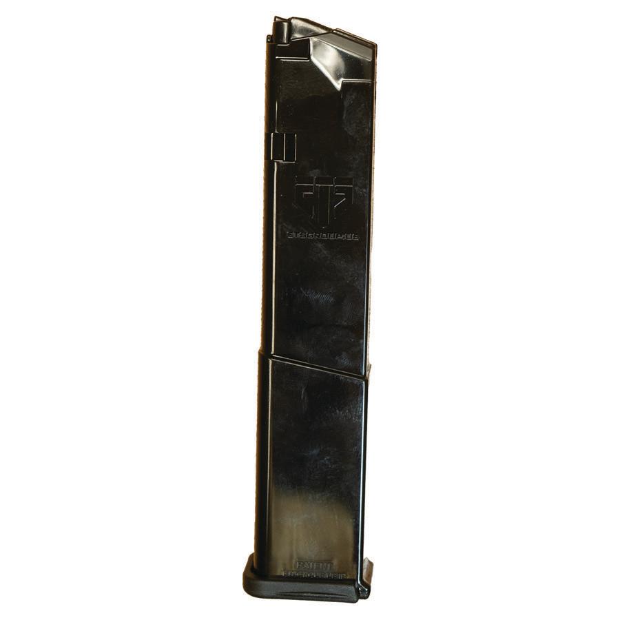 Elite Tactical Systems Handgun Magazine for Glock Model 43X/48 - 9mm Luger 19rds Black Bagged with UPC Picture of ELITE TACTICAL SYSTEMS GROUP ETS Glock 43x 19 RD Mag 9mm Black Bagged w/UPC