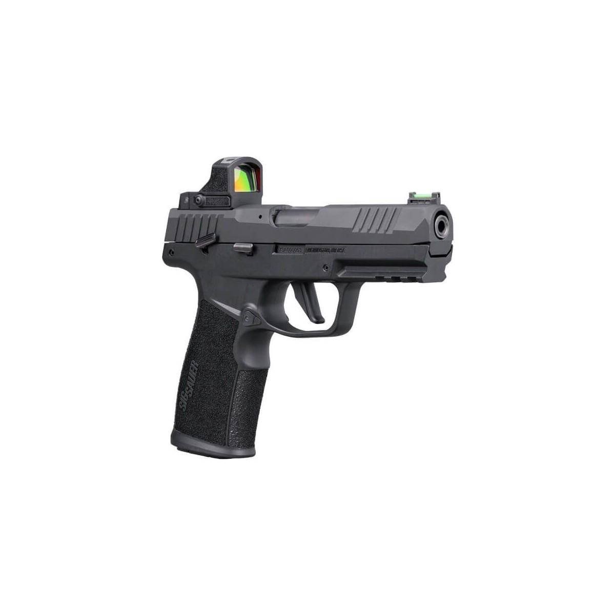 SIG P322 22LR 20RD (2) Magazines 4" Barrel Nitron Finish Adjustable Fiber Optic Sights & ROMEO RS