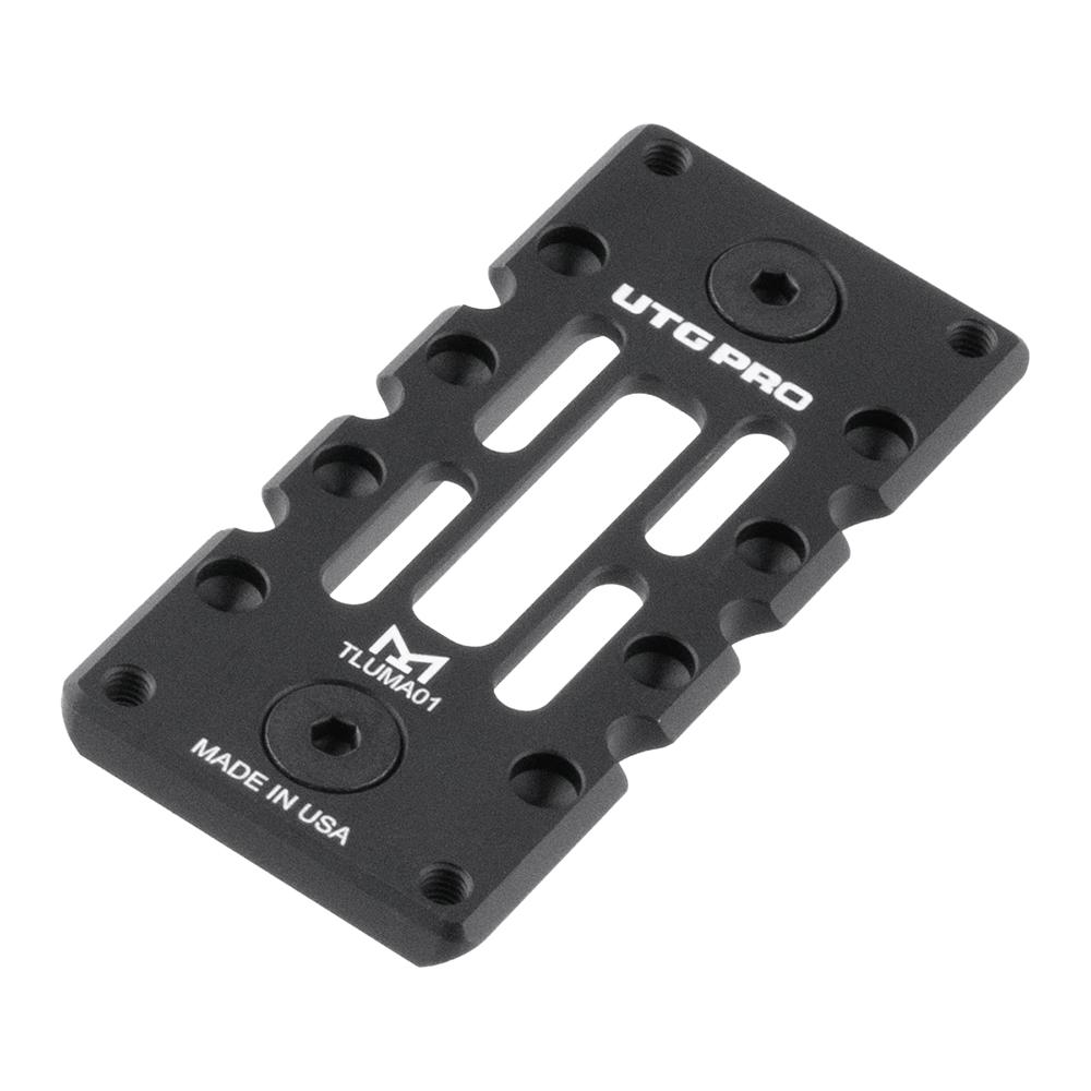 Leapers UTG Pro M-LOK Arca Rail 7075-T6 3.1" Black Picture of Leapers Inc. UTG Pro M-LOK Arca Rail 7075-T6 3.1'' Length