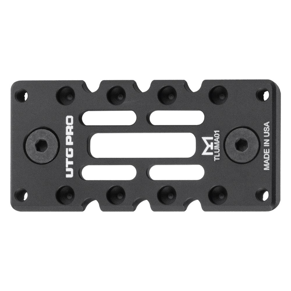 Leapers UTG Pro M-LOK Arca Rail 7075-T6 3.1" Black Picture of Leapers Inc. UTG Pro M-LOK Arca Rail 7075-T6 3.1'' Length