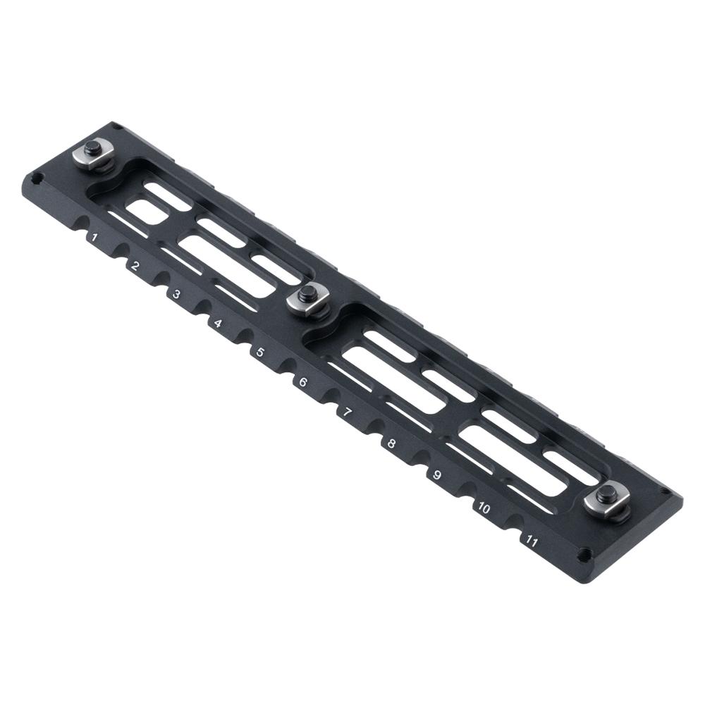 Leapers UTG Pro M-LOK Arca Rail 7075-T6 7.9" Black Picture of Leapers Inc. UTG Pro M-LOK Arca Rail 7075-T6 7.9'' Length