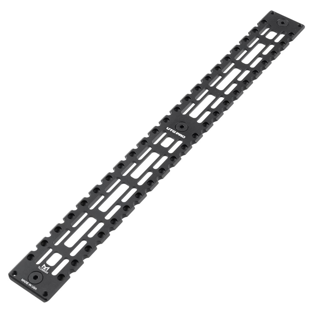 Leapers UTG Pro M-LOK Arca Rail 7075-T6 14.2" Black Picture of Leapers Inc. UTG Pro M-LOK Arca Rail 7075-T6 14.2'' Length