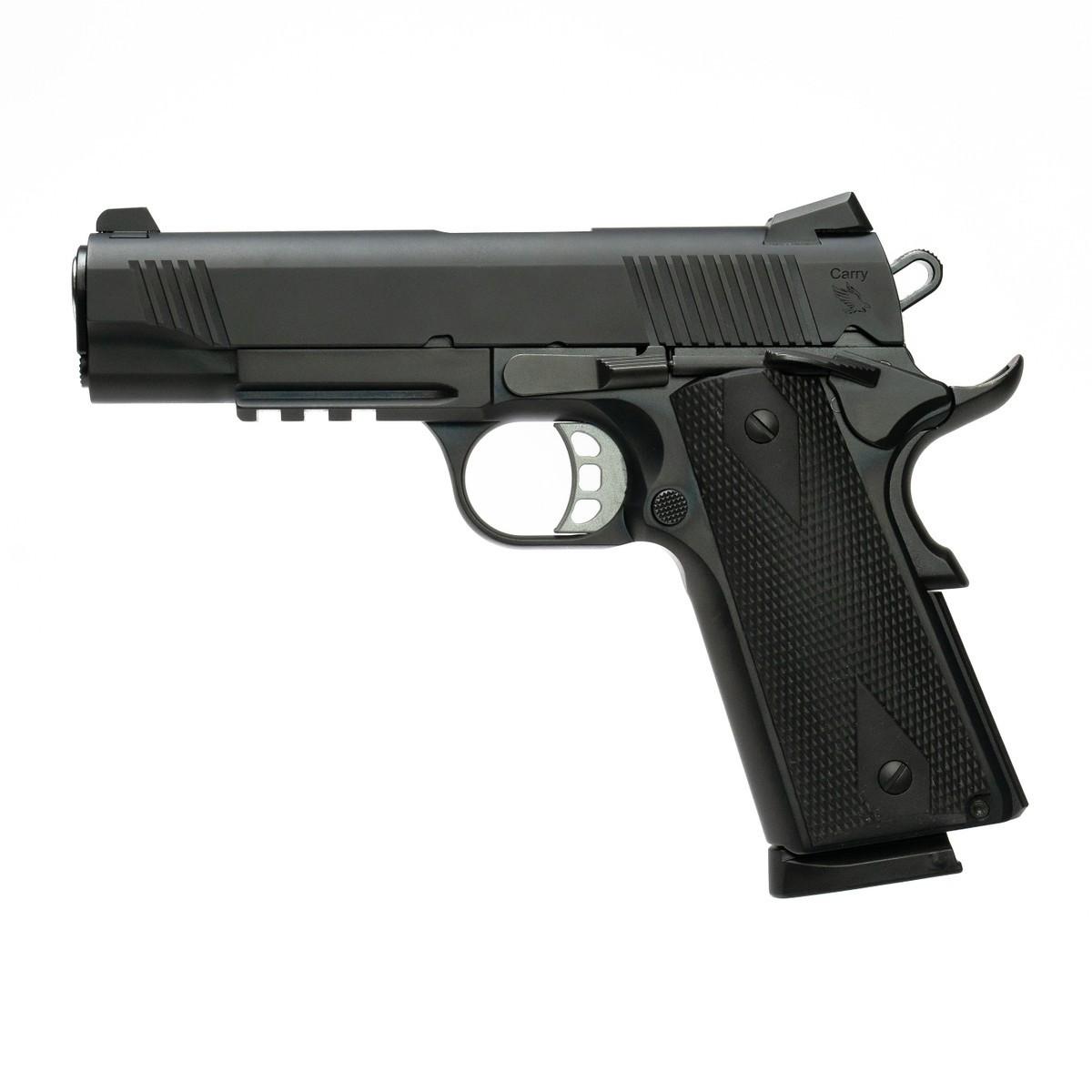 Tisas 1911 CARRY B9 9MM 9Rd Magazine (2)  4.25'' Barrel Black Cerakote Picture of Tisas Arms Corp Tisas 1911 CARRY B9 9MM 4.25'' Cerakote Black 2-9rd