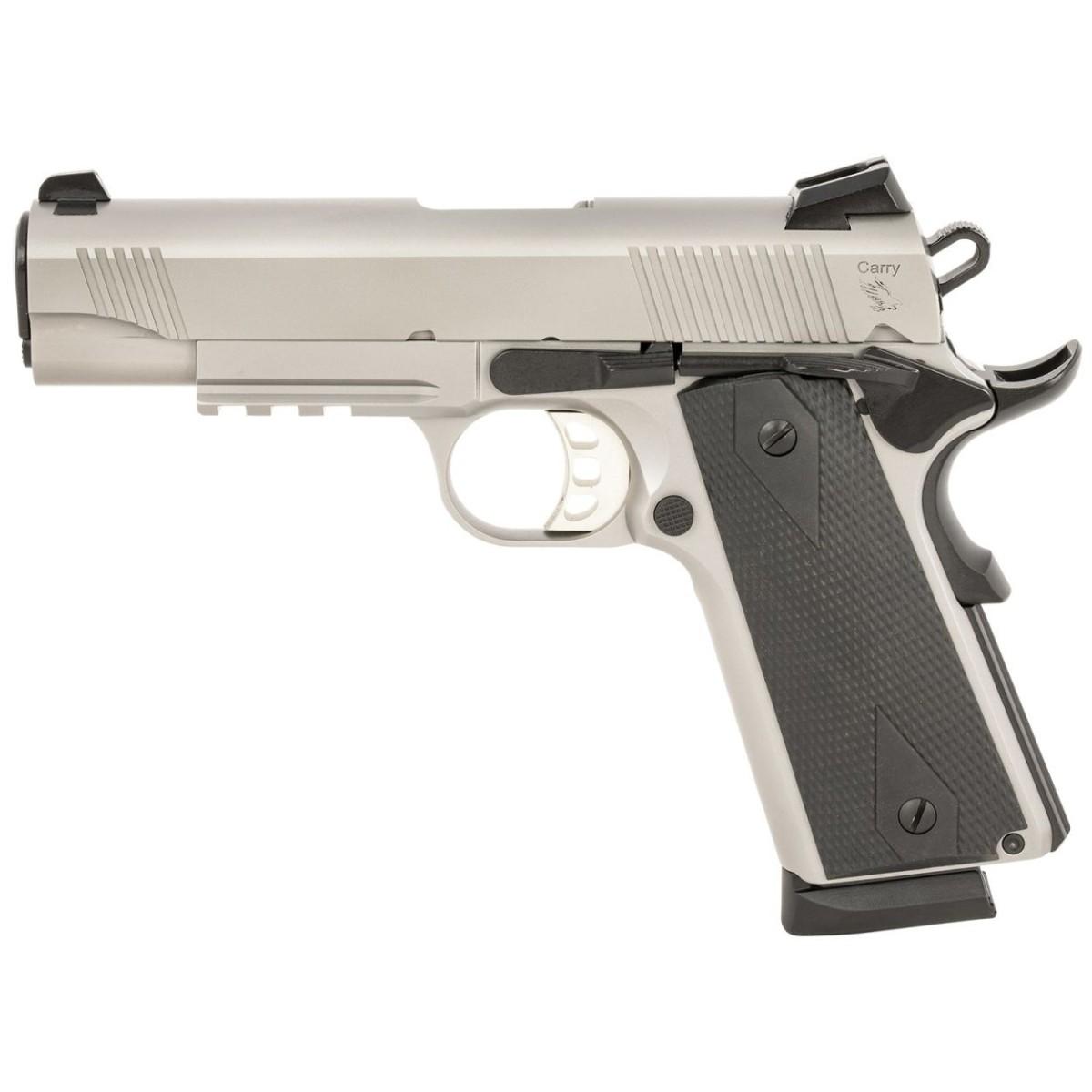 Picture of Tisas Arms Corp Tisas 1911 CARRY SS45R 45ACP  4.25'' Stainless Steel 2-8rd