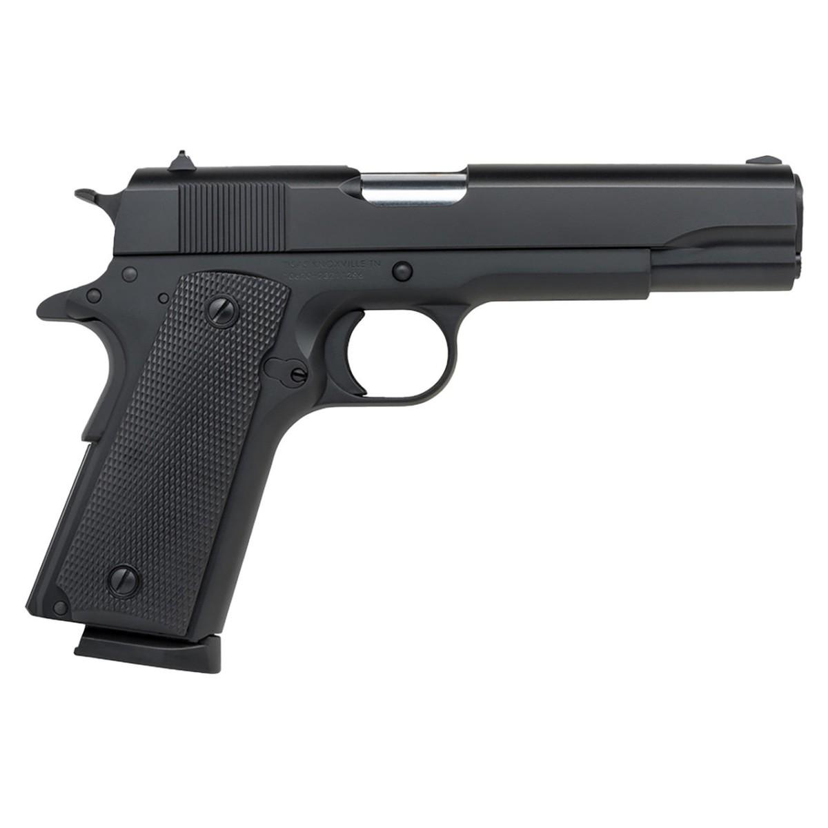Tisas 1911A1 Service 9 9MM 9 Rd Magazine (2) 5'' 1911 Cerakote Black Picture of Tisas Arms Corp Tisas 1911A1 Service 9 9MM 5'' 1911 Cerakote Black 2-7rd