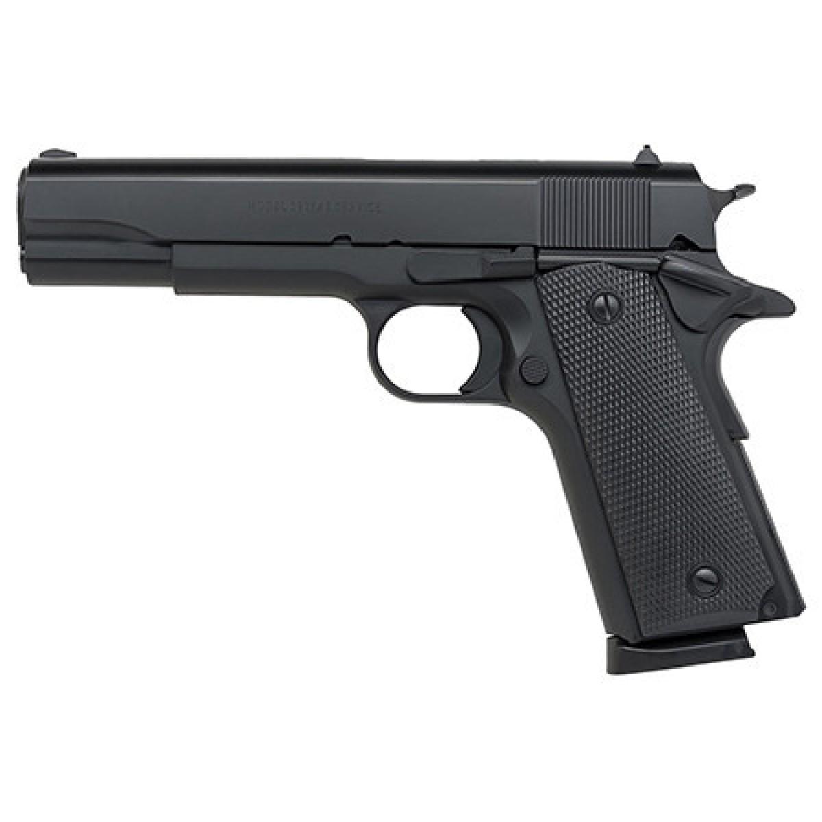 Tisas 1911A1 Service 9 9MM 9 Rd Magazine (2) 5'' 1911 Cerakote Black Picture of Tisas Arms Corp Tisas 1911A1 Service 9 9MM 5'' 1911 Cerakote Black 2-7rd