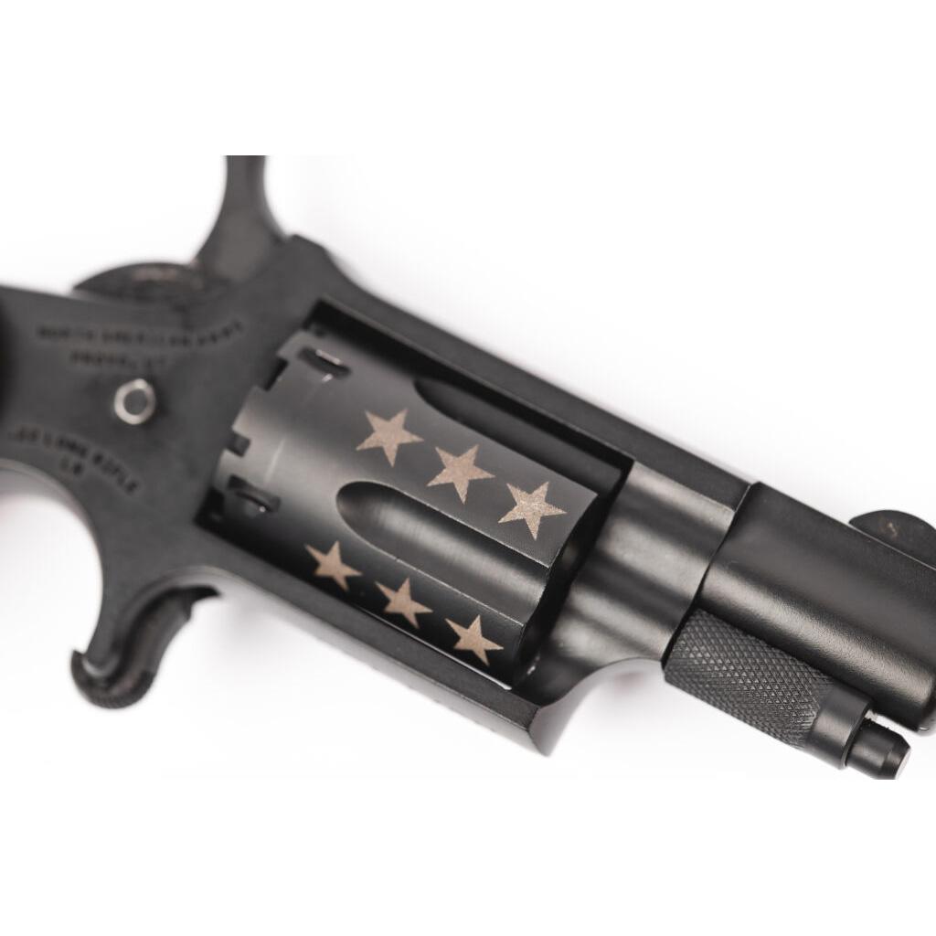 NAA America's 250th Anniversary Belt Buckle Gun .22 LR 5rd Capacity 1-1/8'' Barrel Picture of North American Arms NAA .22 LR 1 1/8'' BARREL AMERICA'S 250TH ANNIVERSARY BELT BUCKLE GUN