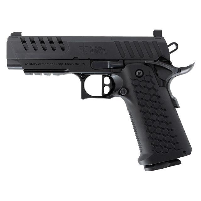 MAC Cerberus 2011 Handgun 9mm Luger 17rd Magazines(2) 4.4'' Barrel RMR Optic Cut Picture of SDS Arms MAC Cerberus 2011 9mm 4.4'' Brl 2-17rd Mag RMR Cut