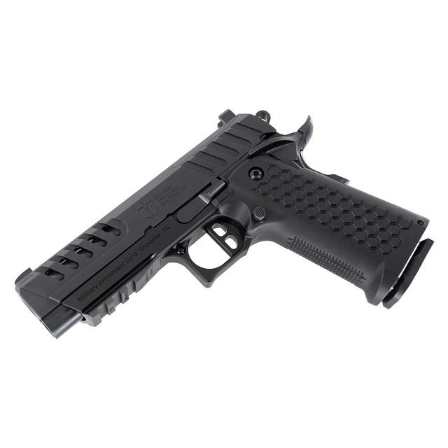 MAC Cerberus 2011 Handgun 9mm Luger 17rd Magazines(2) 4.4'' Ported Barrel RMR Optic Cut Picture of SDS Arms MAC Cerberus Ported 2011 9mm 4.4'' Brl 2-17rd RMR Cut
