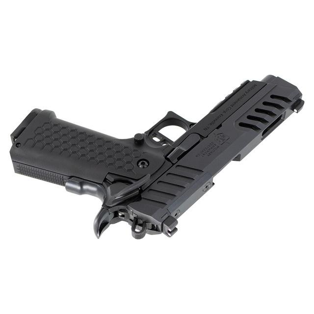 MAC Cerberus 2011 Handgun 9mm Luger 17rd Magazines(2) 4.4'' Ported Barrel RMR Optic Cut Picture of SDS Arms MAC Cerberus Ported 2011 9mm 4.4'' Brl 2-17rd RMR Cut