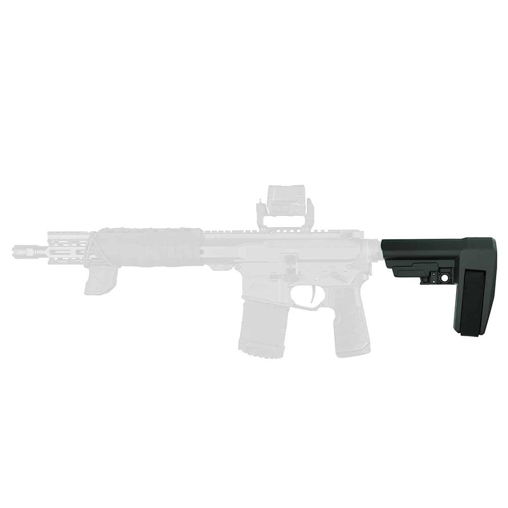 SB Tactical SBA6 Pistol Stabilizing Brace 5-Position Adjustable for AR-15 Black Picture of SB Tactical SBA6 BLK 5-POSITION ADJUSTABLE PSTL STBL BRACE