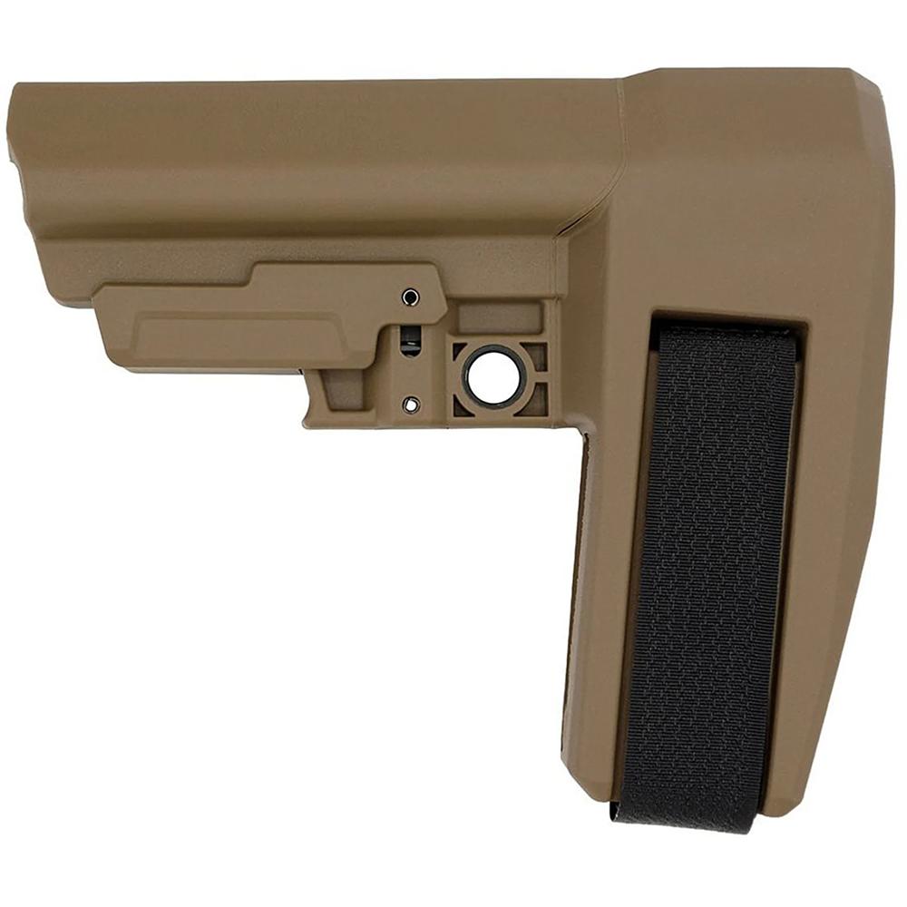 SB Tactical SBA6 Pistol Stabilizing Brace 5-Position Adjustable for AR-15 FDE