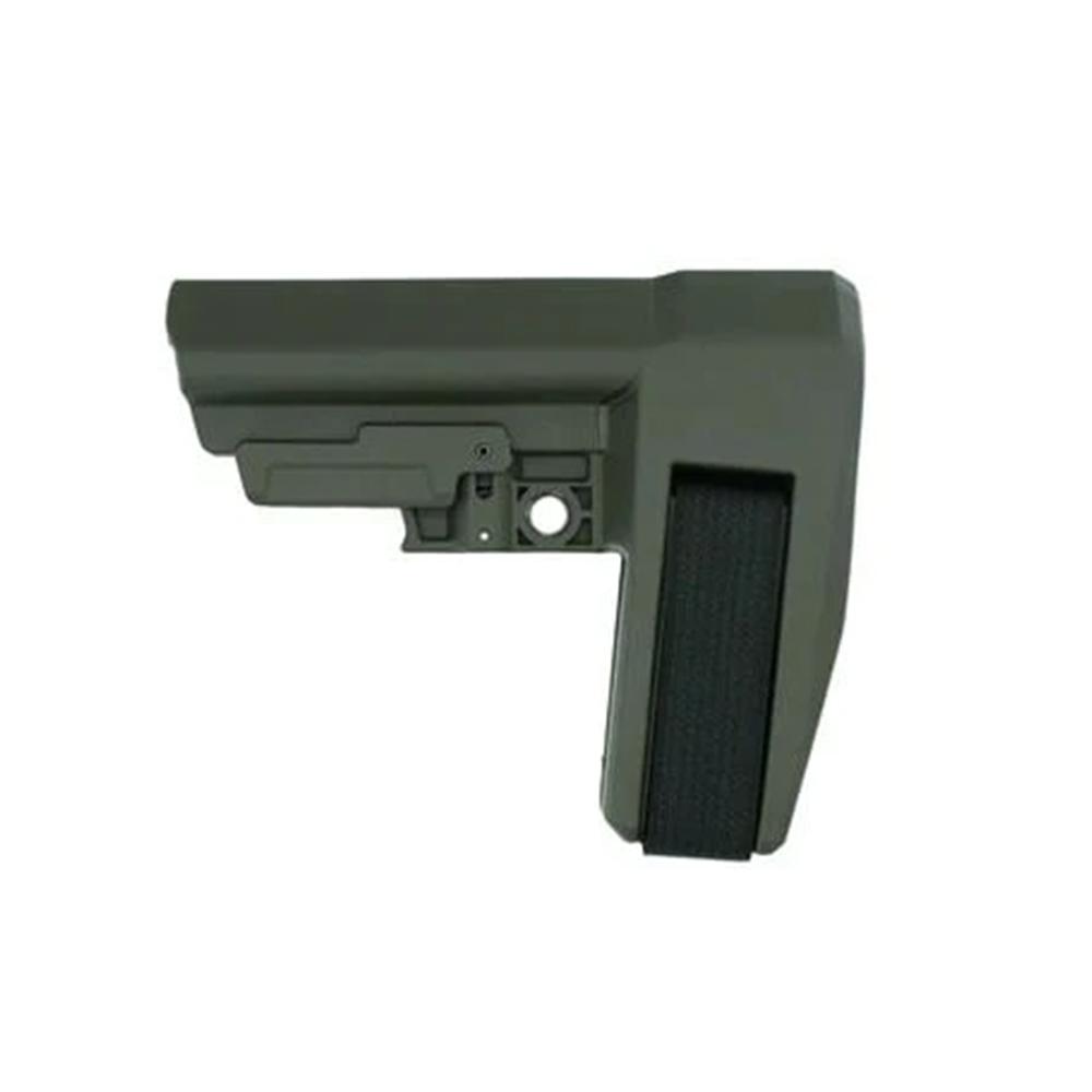 SB Tactical SBA6 Pistol Stabilizing Brace 5-Position Adjustable for AR-15 OD Green