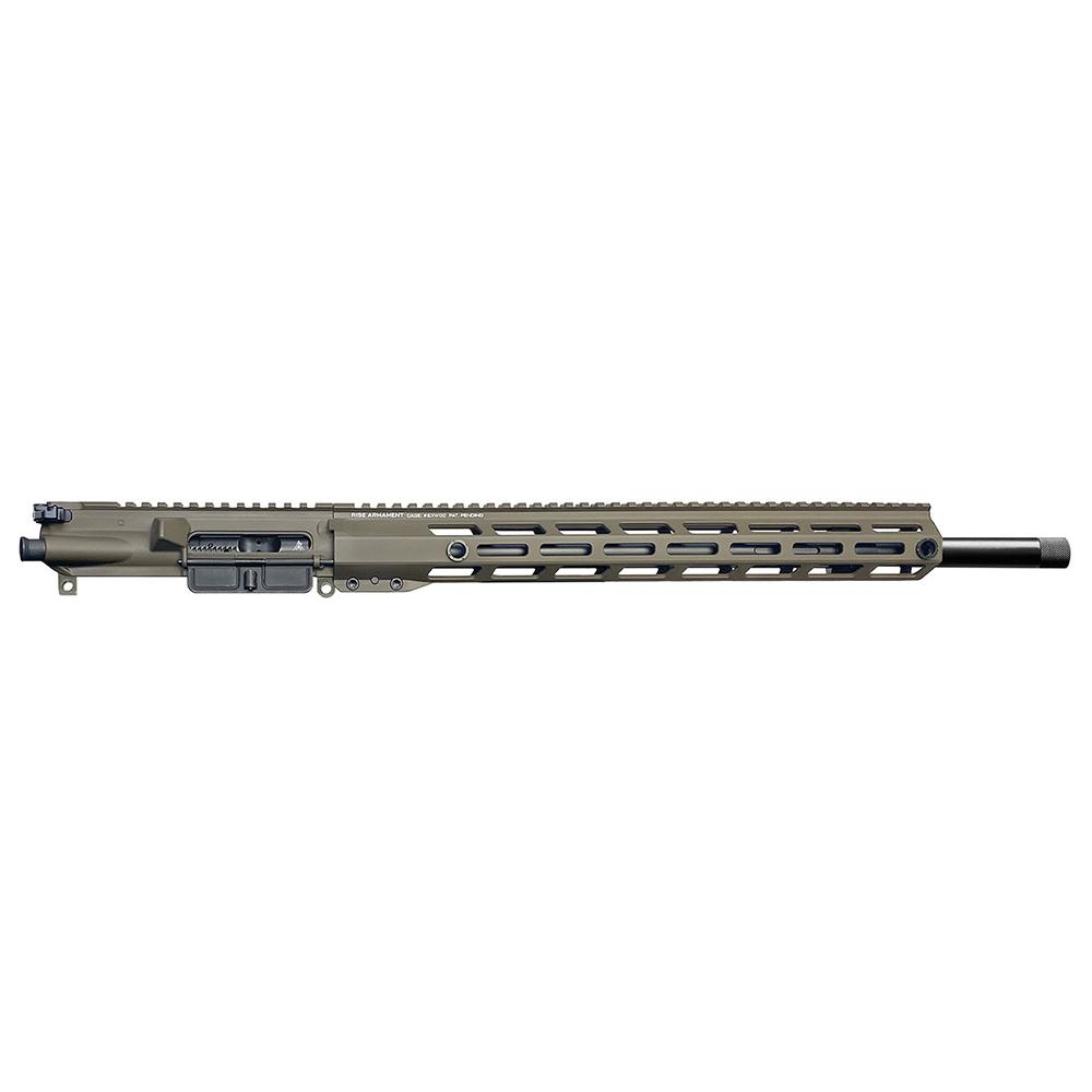 Rise Armament Watchman XR Complete Rifle Upper 6mm ARC 18" 1/2x28 Threaded Barrel Patriot Brown