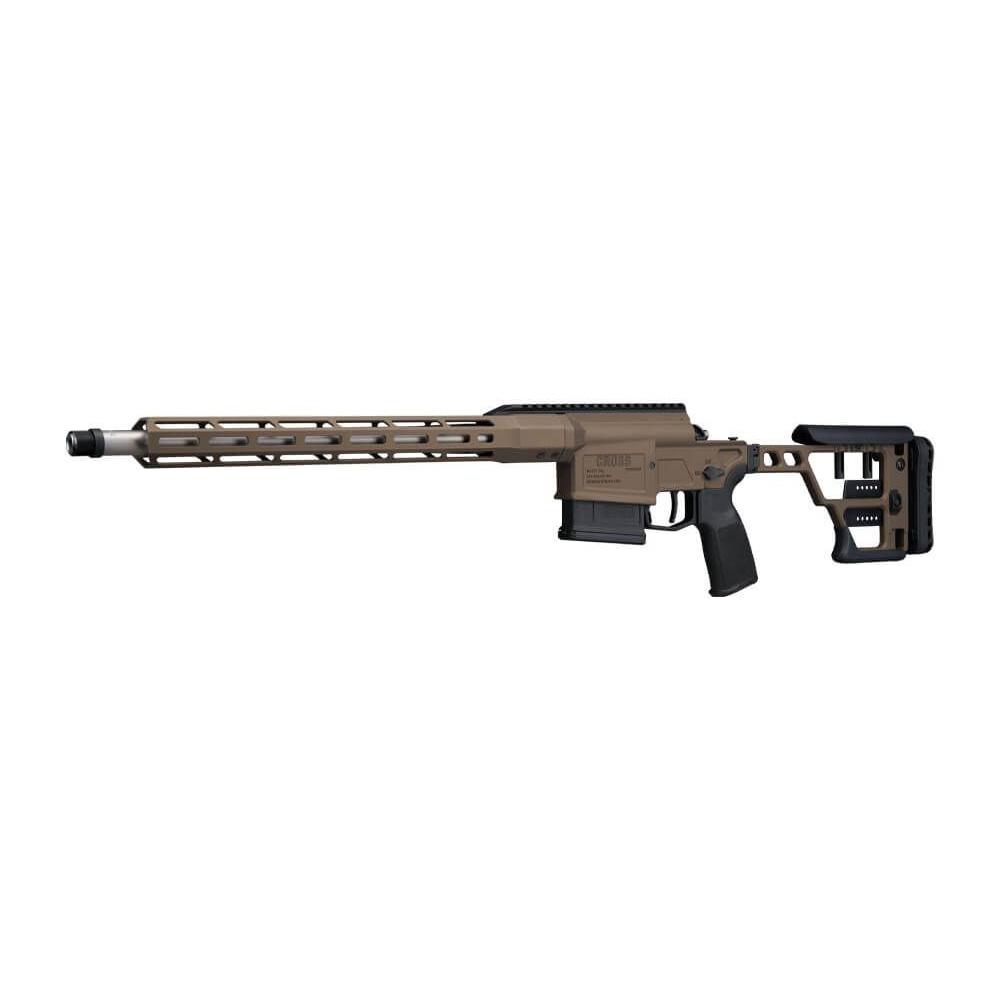 Sig Sauer Cross Rifle Bronze .308 Win 5rd Magazine 16" Threaded Barrel Bronze Cerakote Folding Stock Picture of Sig Sauer SIG CROSS 308WIN 16IN CROSS BRONZE CERAKOTE FOLD PRS AL MLOK HG (1)5RD