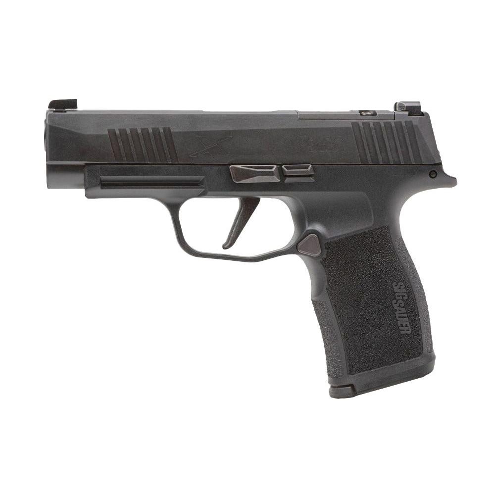 Sig Sauer P365-XL Handgun 9mm Luger 15rd Magazines (2) 3.7" Barrel Black Picture of Sig Sauer SIG P365 9MM 3.7in X-SER BLK X-RAY 3 (2)15RD OPTIC PLATE COVER SIG-LOC
