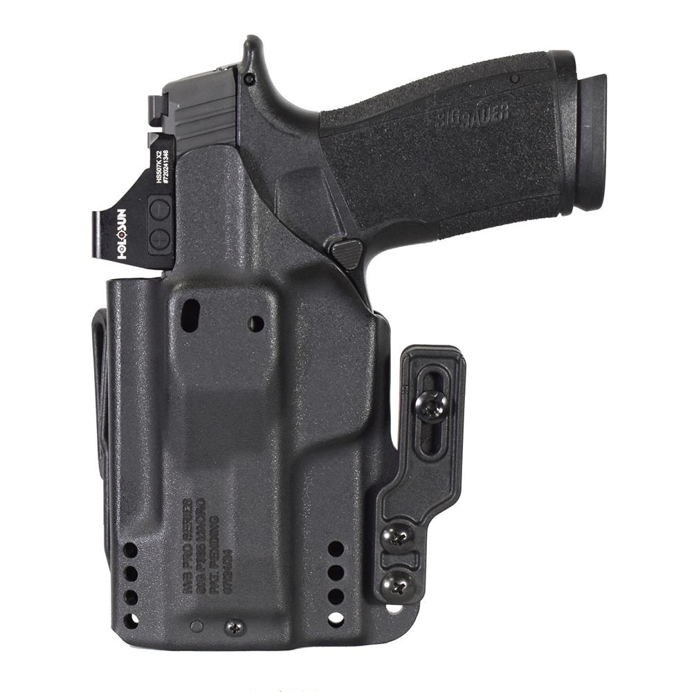 Mission First Tactical Pro Series IWB Holster for Sig P365 X-Macro Black Ambi Picture of Mission First Tactical MFT for Sig P365 X-MACRO Inside Waistband Holster