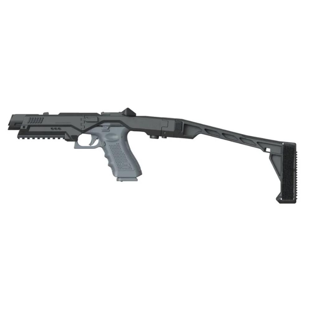 Roni Corporation Nano Roni Ultra-Compact Handgun Conversion Kit Glock 17/19/45 SBR Model with Stock Black Picture of 2nd Amendment 1791 LLC Nano Roni Stabil Brc Conv Kit Glk 17/19/45 SBR Model with Stock Blk