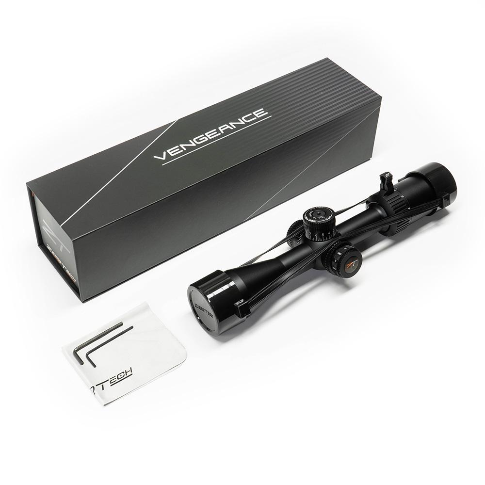 Zerotech VENGEANCE 3-12X40 Rifle Scope 1" PHR 4 Non-Illum Reticle Picture of ZeroTech VENGEANCE 3-12X40 30mm PHR 4 reticle