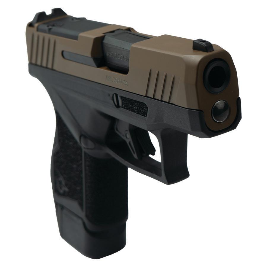 Taurus GX4 9mm 13rd (3) Magazines 3.06" Barrel Black / Coyote  w/ Holster Kit Picture of Taurus International Inc. Taurus GX4 9mm BK/Troy Coyote 3.0? 3x13rd w/ Holster Kit