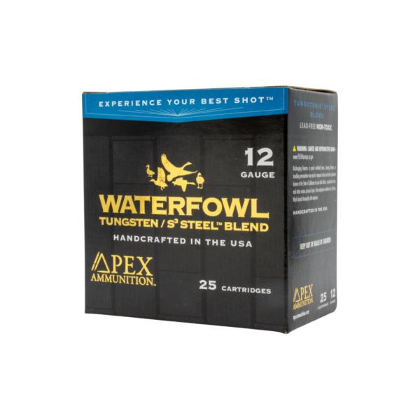 Apex Ammunition Waterfowl TSS & Steel Shotshells 12ga 3" 1-5/16oz #8 & #3 25/ct