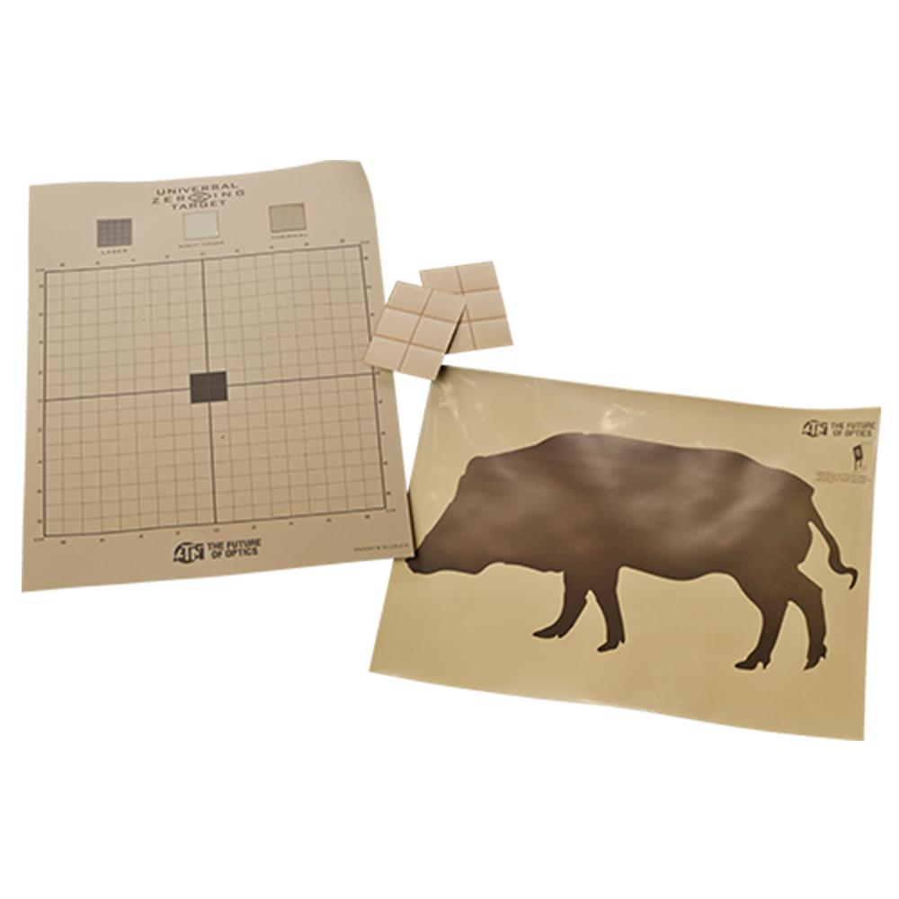 ATN Thermal Zero/Training Paper Target Kit Boar
