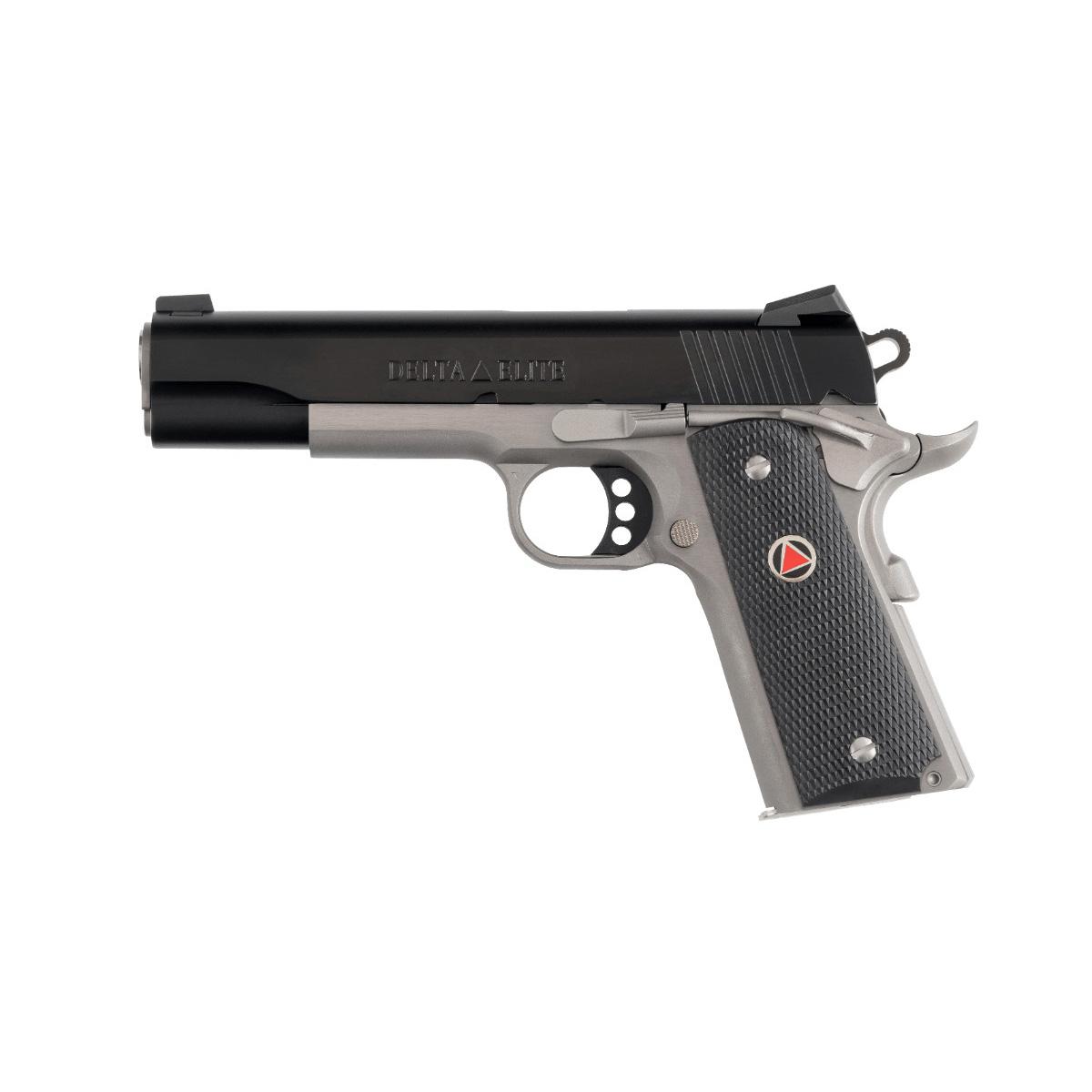 Colt Delta Elite Two-Tone Handgun 10mm Auto 8rd Magazine(2) 5" Barrel Picture of Colt Manufacturing COLT DELTA ELITE 10MM TUO TONE 5" BBL 8+1