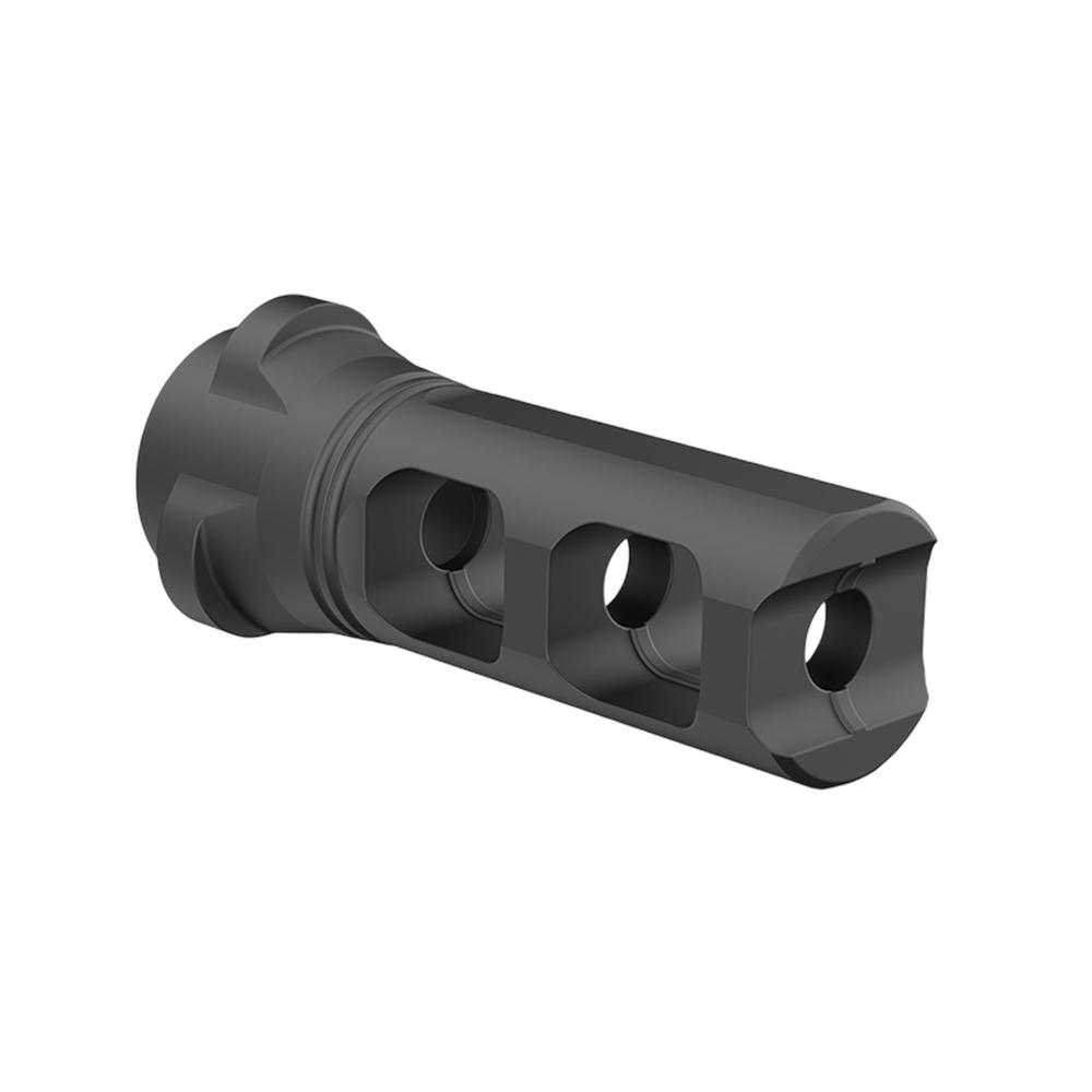 Breek Arms Gemini Dual-Port Muzzle Brake for Breek-LOK 3QD .223/5.56 1/2x28 Thread Picture of Breek Arms Gemini Dual-Port Muzzle Brake 223/5.56 1/2x28