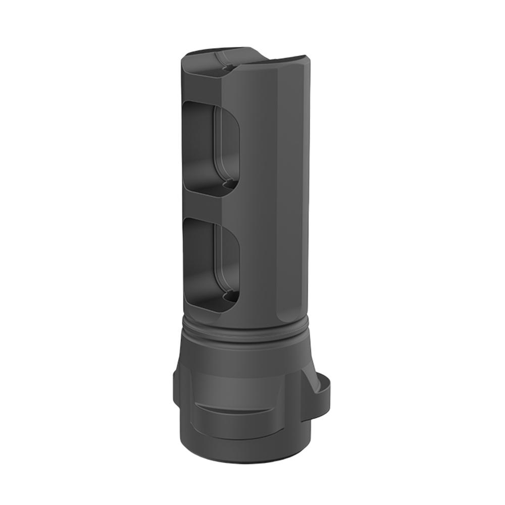 Breek Arms Gemini Dual-Port Muzzle Brake for Breek-LOK 3QD .223/5.56 1/2x28 Thread Picture of Breek Arms Gemini Dual-Port Muzzle Brake 223/5.56 1/2x28