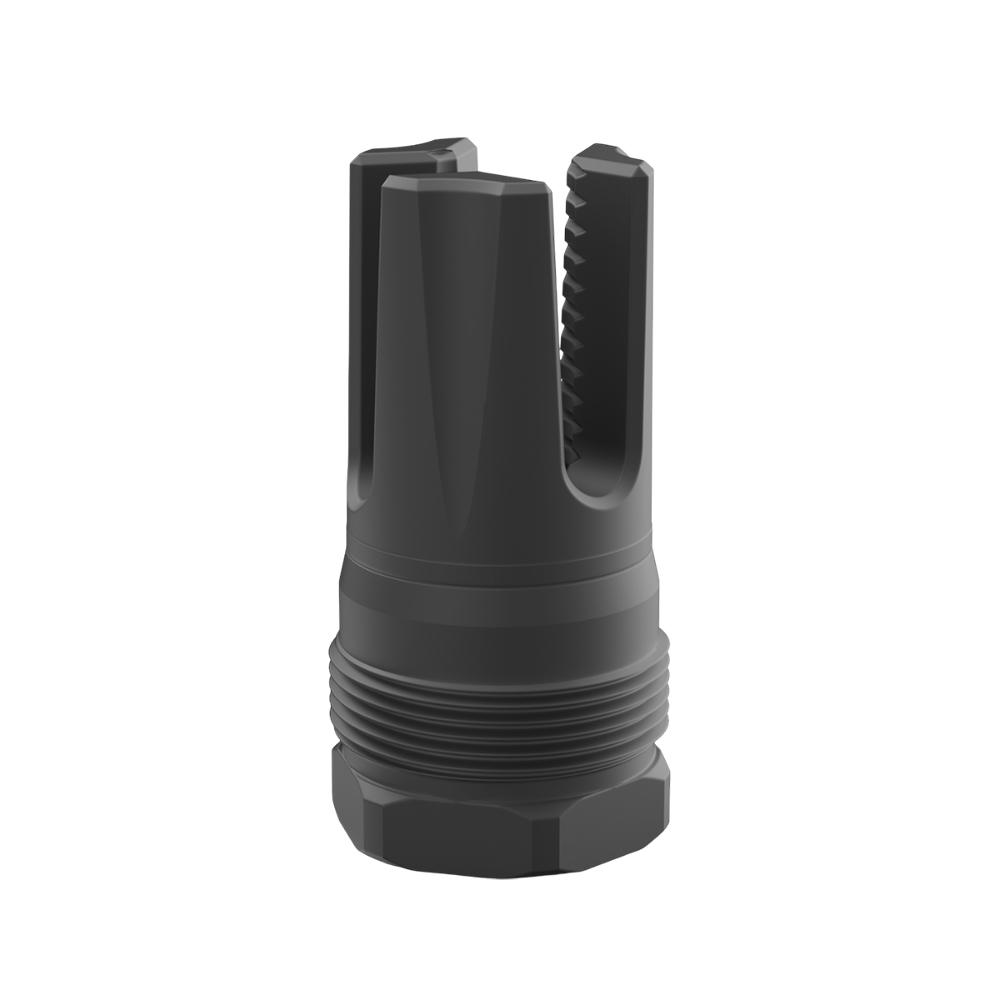 Breek Arms Plan B Scorch 3-Prong Flash Hider .30 cal 5/8x24 Thread Picture of Breek Arms Plan B Scorch 3-Prong Flash Hider .30 cal 5/8x24