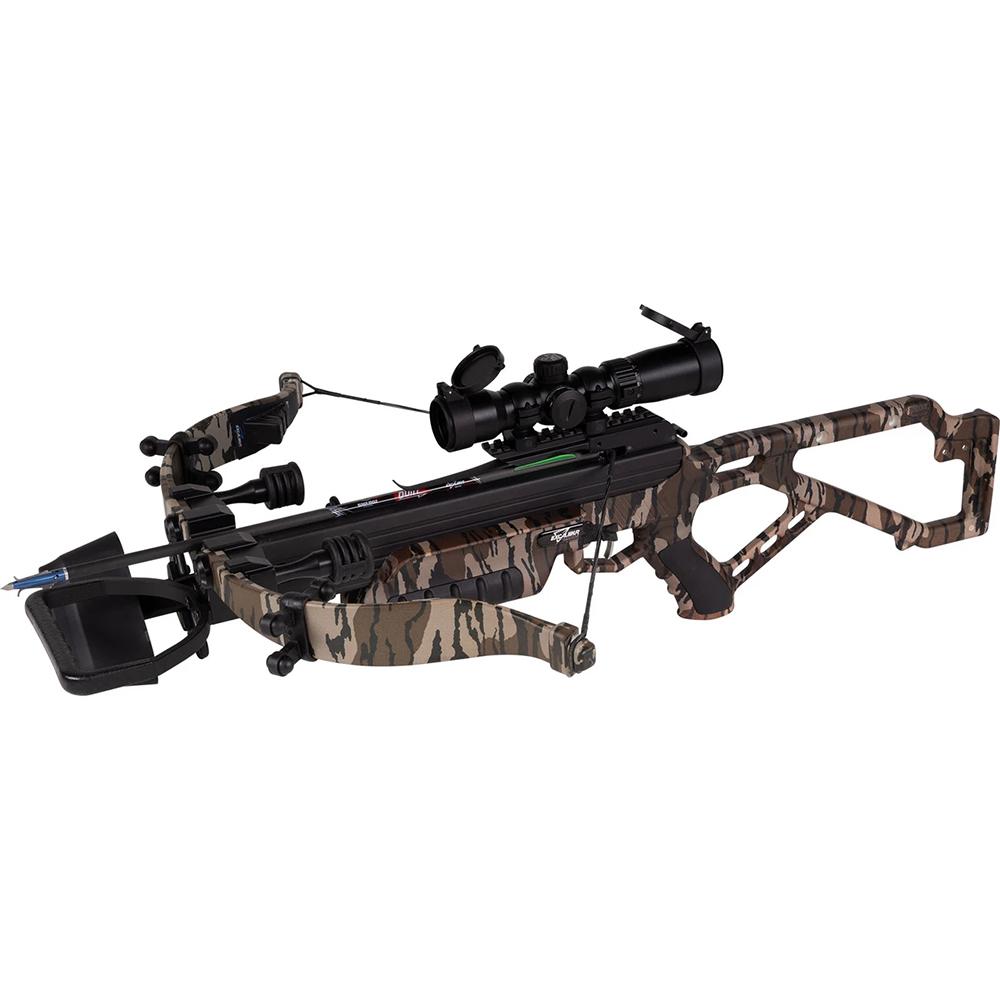 Excalibur Mag Max Crossbow 350 fps Mossy Oak Bottomland with Tactical Hunter Scope Picture of Excaliber Mag Max Crossbow - Bottomlands w/ Tact Hunter Scope