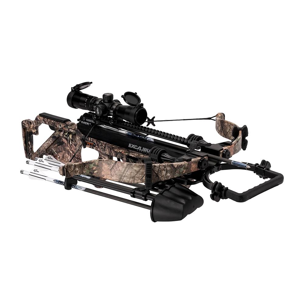 Excalibur Suppressor CRT Crossbow Package 370 fps Mossy Oak Break Up Country Picture of Excaliber SUPPRESSOR CRT PACKAGE MO BUC CAMO