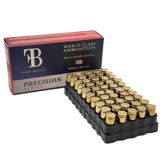 First Breach Precision Handgun Ammunition 9mm Luger 115gr FMJ 1150 fps 1000/ct