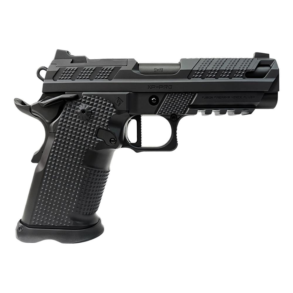 Fusion XP Pro V2 Double-Stack 1911 Handgun 9mm Luger 17rd Magazines (2) 4" Ported Barrel Black