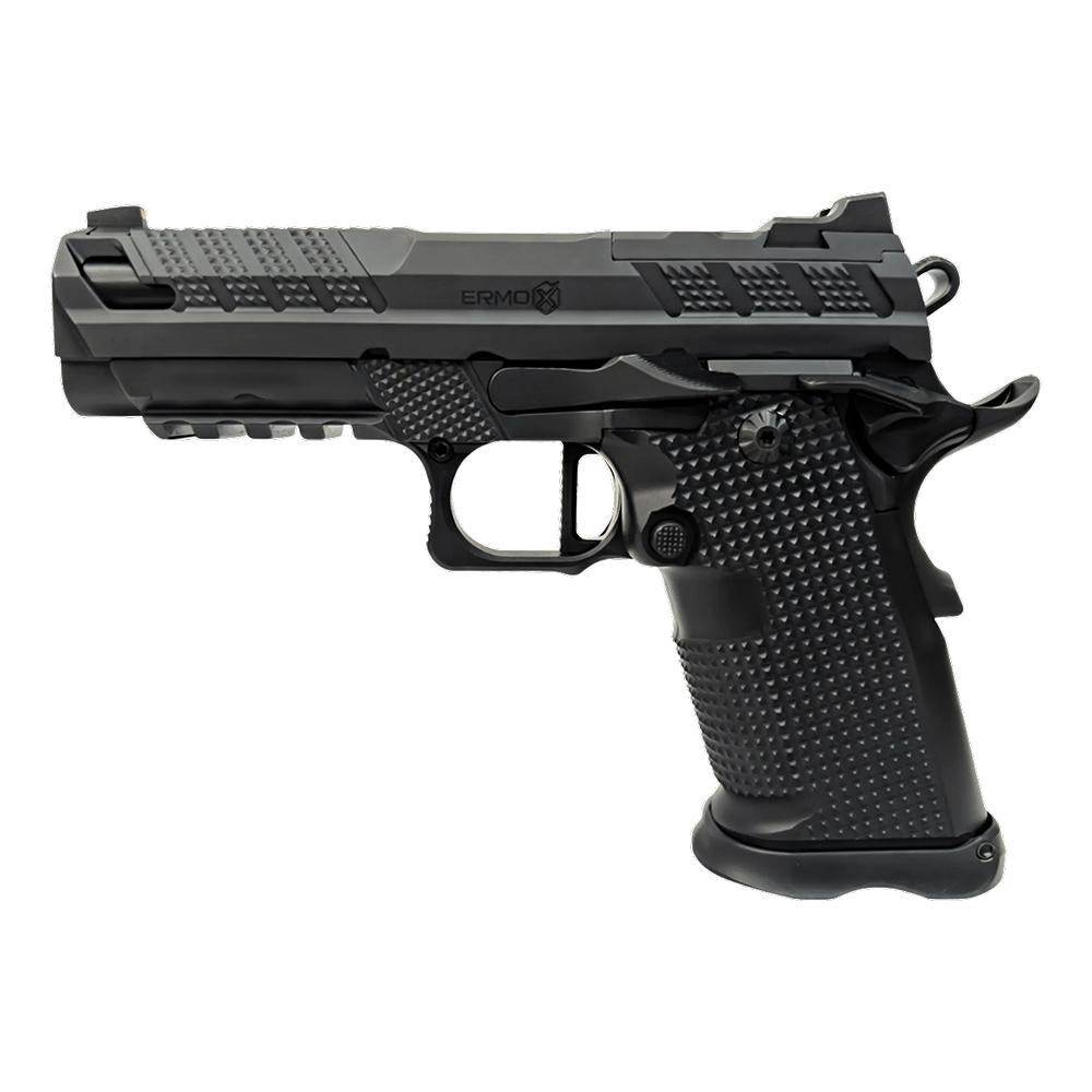 Fusion XP Pro V2 Handgun 9mm Luger 17rd Magazines (2) 4" Ported Barrel Black Ambi Thumbledge Picture of Fusion Firearms Fusion XP V2 9mm 4in BBL Ported (2)17RND Blk Ambi Thumbledge
